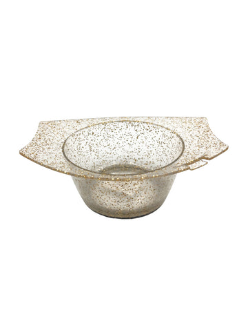 Dye Mixing Color Bowl Gold JB0060 - Stylish Gold Glittery Hair Coloring Bowl